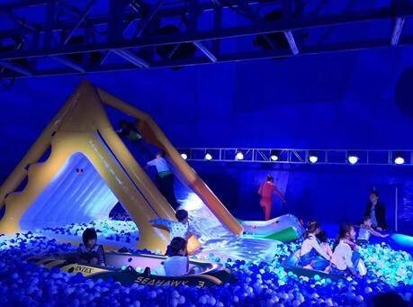 涞水滑梯海洋球池